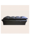 surmatelas noir, matelas soin institut de beauté